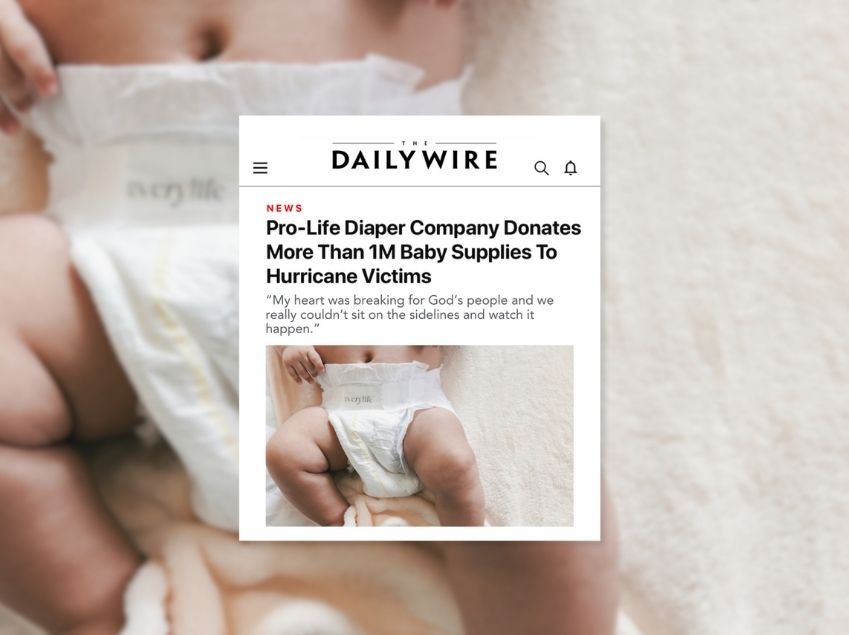 Daily Wire, EveryLife의 허리케인 구호 활동 소개
