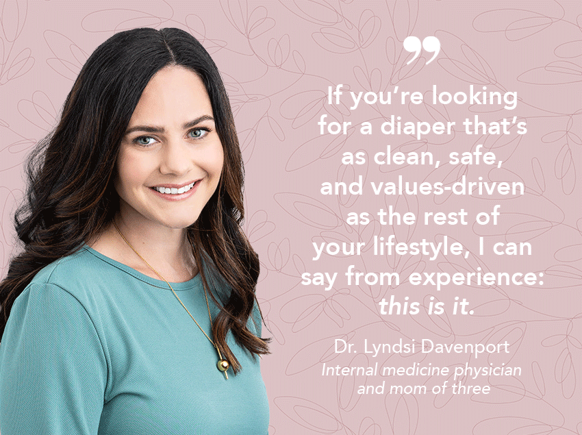 의사가 선택한 깨끗한 기저귀와 가치 있는 생활